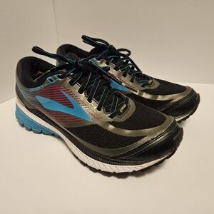 Brooks Black and Teal/Purple Running Shoes